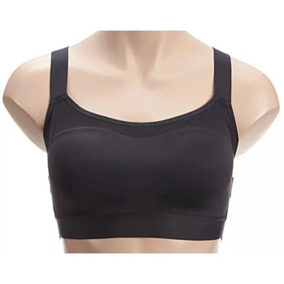 Brooks Dare Racerback DriLayer Wireless Sports Bra 350073 Gym Running Black 36DD - Picture 1 of 6